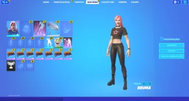 CONTA FORTNITE SEASON 5 CAP 1 & SALVE O MUNDO