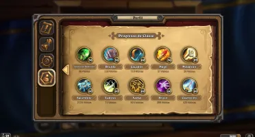 Vendo conta Hearthstone (146 lendárias+37 heróis adicionais)
