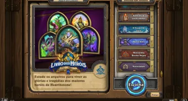 Vendo conta Hearthstone (146 lendárias+37 heróis adicionais)