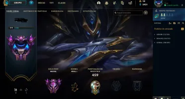 CONTA MESTRE COM 420 SKINSsss