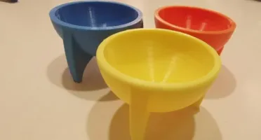 Kit com 4 Porta-Ovos Cauda de Foguete