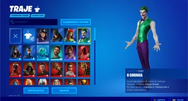 conta fortnite com MAIS DE 100 SKINS e salve o mundo antigo