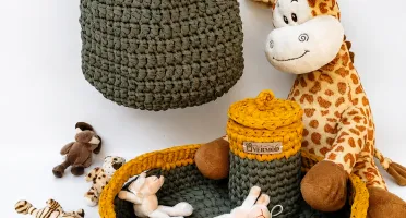 Kit de Crochê Francisco para Quarto de Bebê