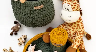 Kit de Crochê Francisco para Quarto de Bebê