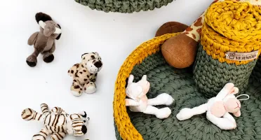 Kit de Crochê Francisco para Quarto de Bebê