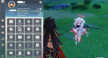 Genshin impact ar 31 Dehya+Ayaka+Hutao+Jean+Espada celestial