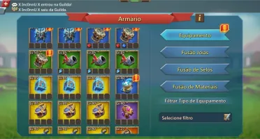 Conta Lords mobile pré t4