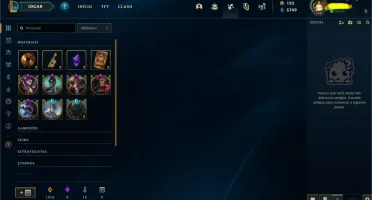 CONTA PRATA 4 SOLO/DUO, FLEX UNRANKED, LVL 342, 139 SKINS