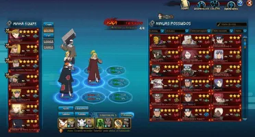 Vendo essa conta naruto online ta parada 160k quase 170k