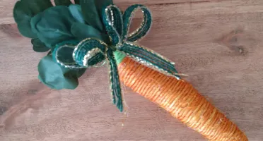 Cenoura Decorativa de Sisal - P ou G