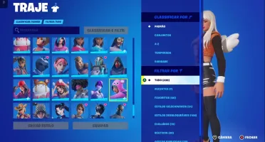 conta top no Fortnite