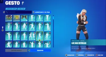 conta top no Fortnite