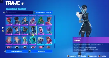 conta top no Fortnite
