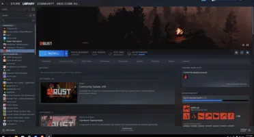 conta steam com muitos jogos RUST,DAYZ E MAIS