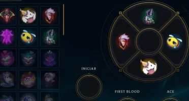 CONTA PRATA 1 COM SKINS LEGAIS