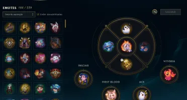 Conta Lol Gold + 177 Skins + Todos Campeões + Nivel 521