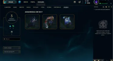 Conta Platina League of Legends