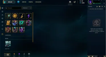 Conta Platina League of Legends