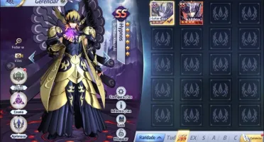 Conta Saint Seiya Awakening (Server A-40)