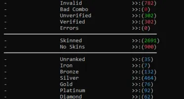 Checker Valorant Sem Proxies - Combo Com 10 Checker Vava