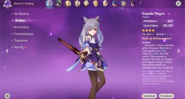 Genshin Impact - Keqing - Venti c1