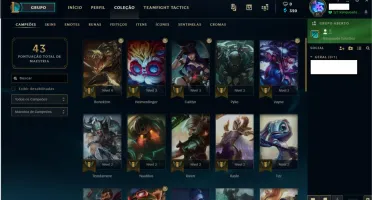 Conta League of Legends | Nivel 31 | Prata 3 (MD10) | Brinde