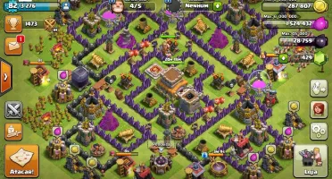 Clash Of Clans cv8 indo pro cv9