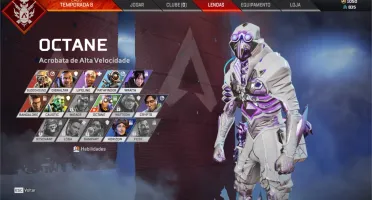CONTA APEX LEGENDS COM HERANÇA DO OCTANE E TODAS EDIÇÕES