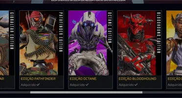 CONTA APEX LEGENDS COM HERANÇA DO OCTANE E TODAS EDIÇÕES