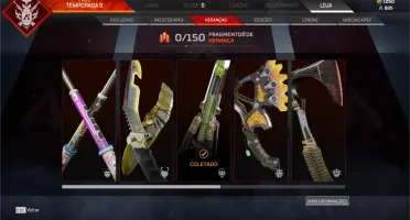 CONTA APEX LEGENDS COM HERANÇA DO OCTANE E TODAS EDIÇÕES
