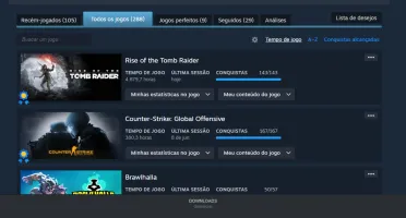 Conta Steam 288 Jogos
