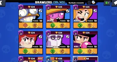 Conta de Brawl Stars