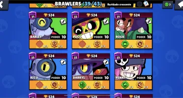 Conta de Brawl Stars