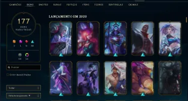 Conta DIAMANTE 4 COM 177 SKINS