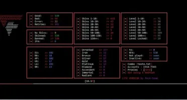 Valorant Checker Captura De Contas NFA e FA Com BRINDE