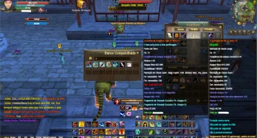Vendo contas do PW BR server arcádia