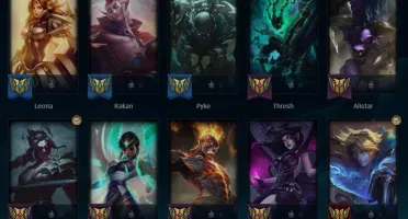 CONTA LOL 🌟 OURO 3 🌟 64 SKINS 🌟 90 CAMPEOES