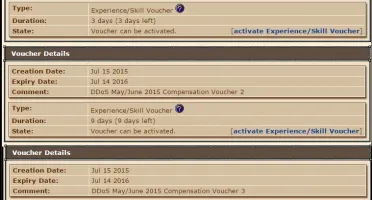 ED Lv 231 Ml 90 + EK 125 Skill 103/97 + MS 82 Ml 65 + RP 64