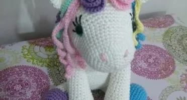 Amigurumi Unicórnio