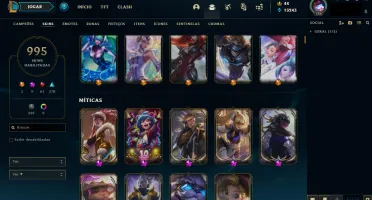 Conta TOP full champ e 997 Skin