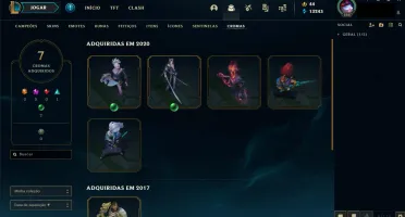 Conta TOP full champ e 997 Skin