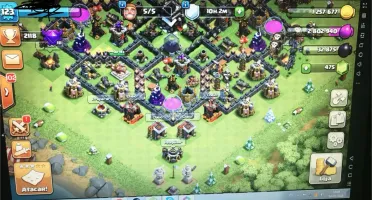 Clash of clans cv9 barato