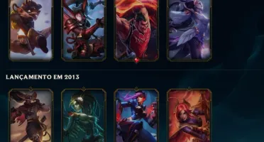 Conta de lol GOLD V / 80 skins / 6 skins vitoriosa