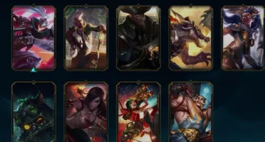 Conta de lol GOLD V / 80 skins / 6 skins vitoriosa
