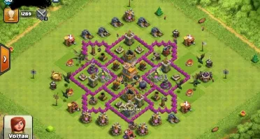 Conta Clash Of Clans Cv7 Full, 4 Construtores E 1928 Gemas,
