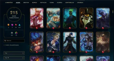 Conta Mestre 230Pdl - 215 Skins