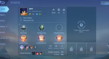 Conta mobile legend