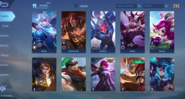 Conta mobile legend