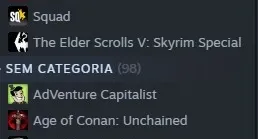 Conta Steam