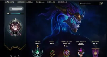 VENDO CONTA LOL COM 364 SKINS